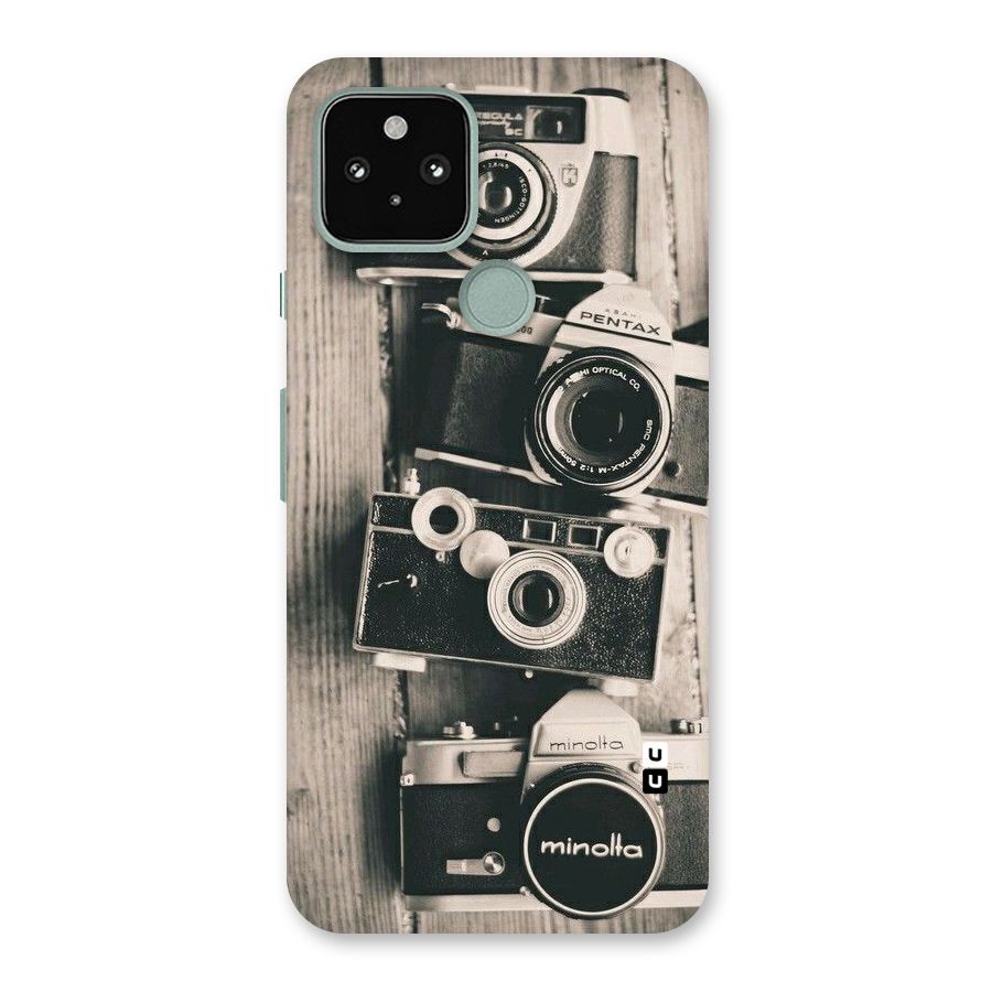 Vintage Style Shutter Back Case for Google Pixel 5