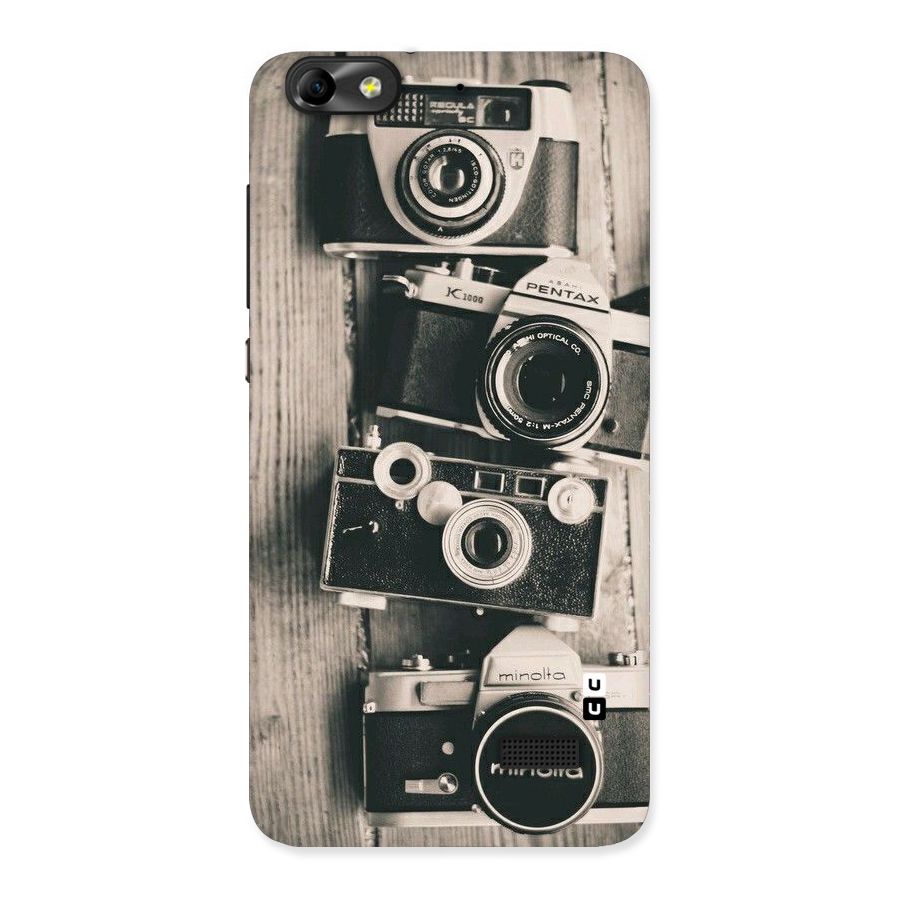 Vintage Style Shutter Back Case for Honor 4C