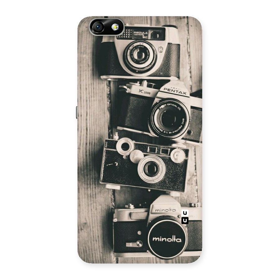 Vintage Style Shutter Back Case for Honor 4X
