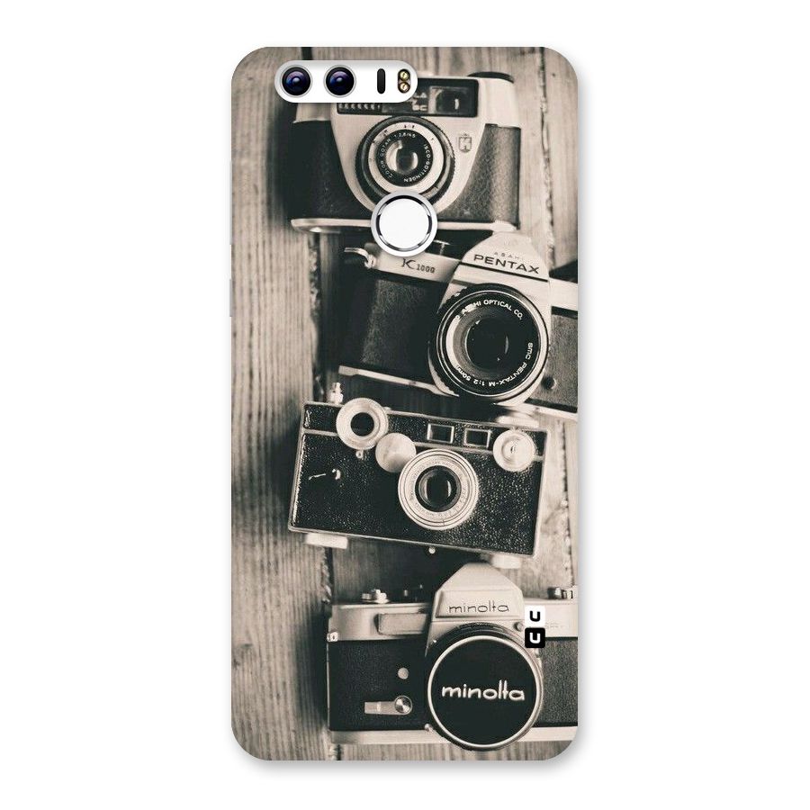 Vintage Style Shutter Back Case for Honor 8