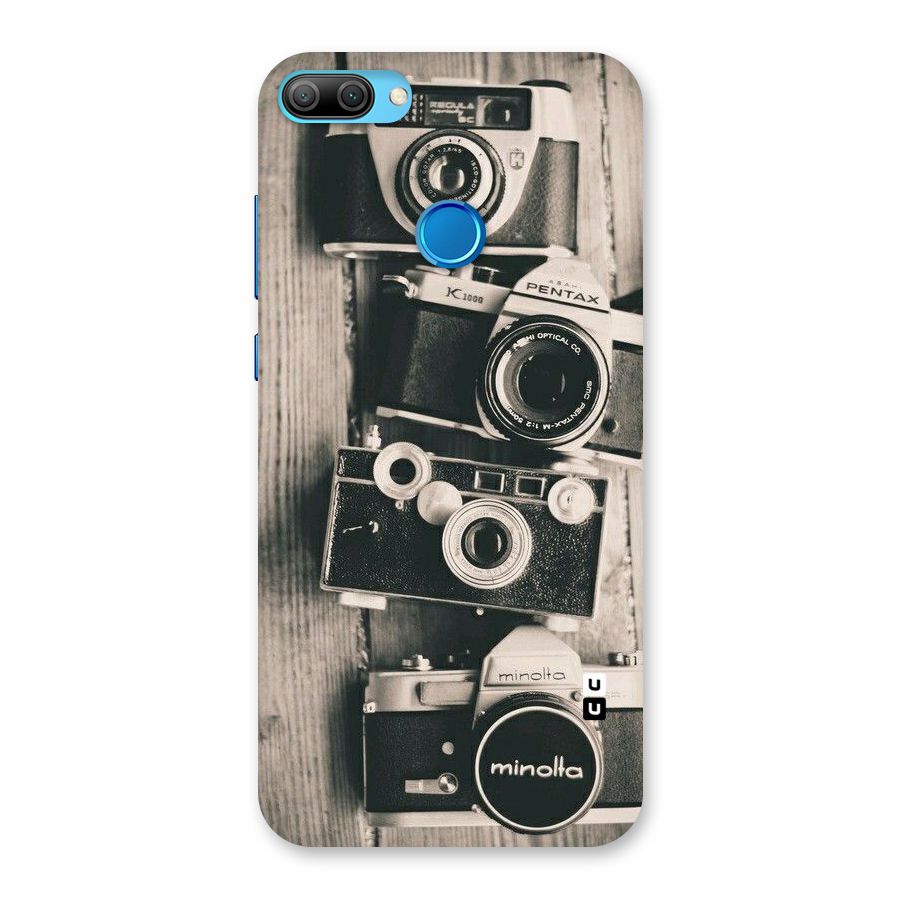 Vintage Style Shutter Back Case for Honor 9N