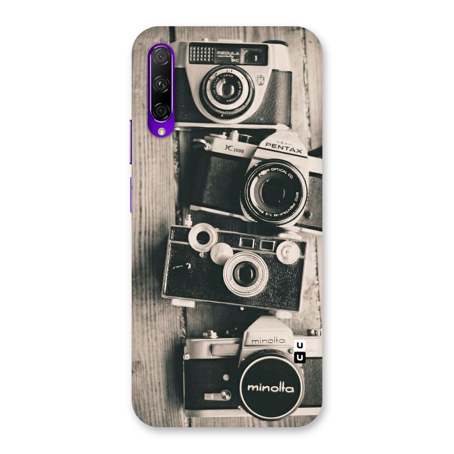 Vintage Style Shutter Back Case for Honor 9X Pro