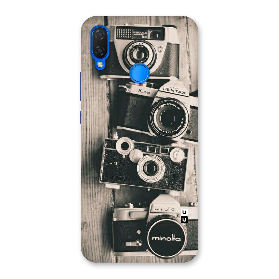 Vintage Style Shutter Back Case for Huawei P Smart+
