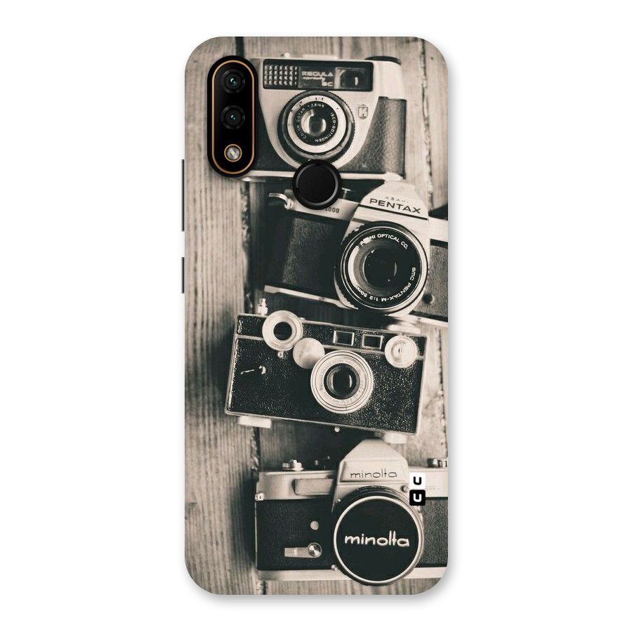 Vintage Style Shutter Back Case for Lenovo A6 Note