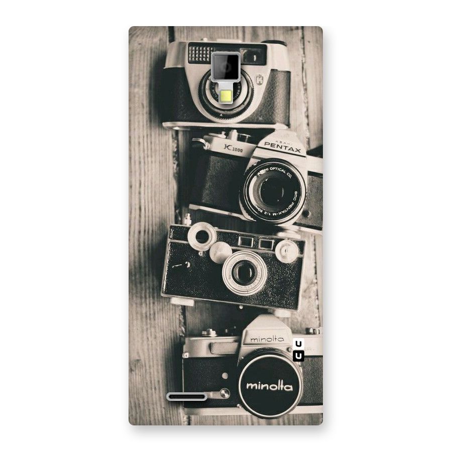 Vintage Style Shutter Back Case for Micromax Canvas Xpress A99