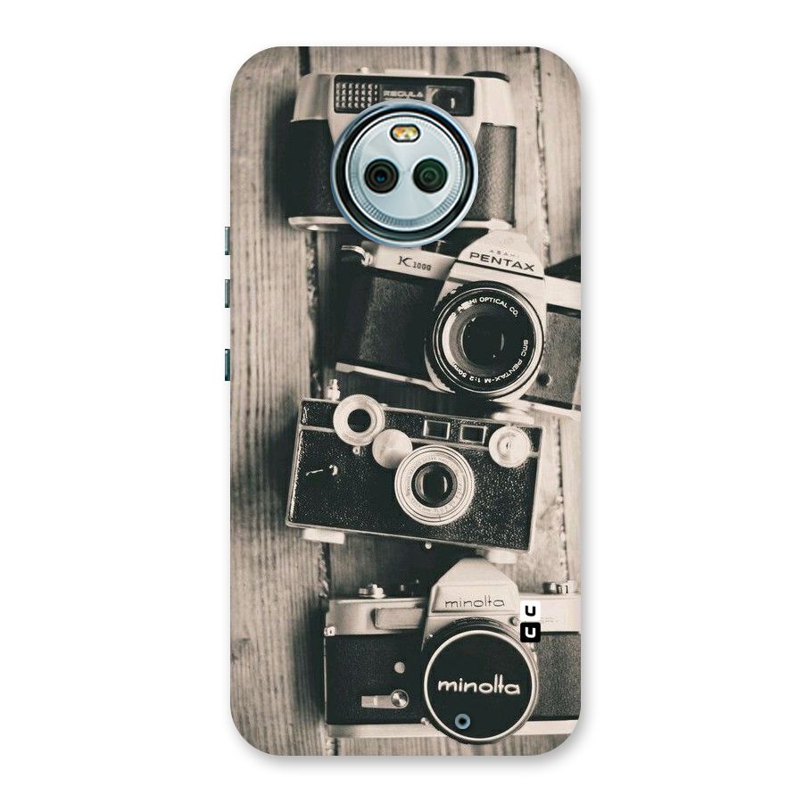 Vintage Style Shutter Back Case for Moto X4