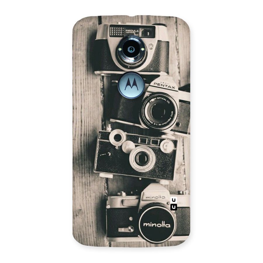 Vintage Style Shutter Back Case for Moto X 2nd Gen