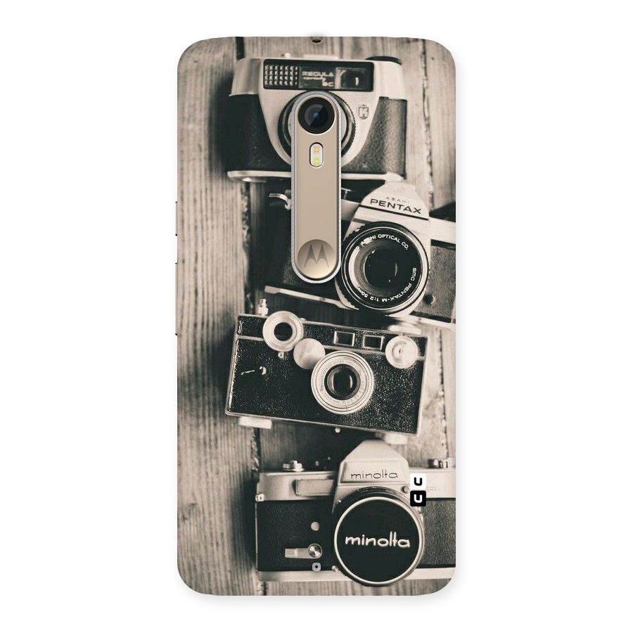 Vintage Style Shutter Back Case for Motorola Moto X Style