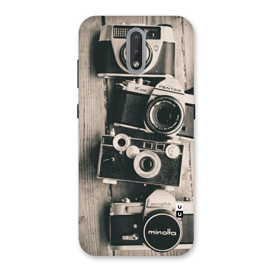 Vintage Style Shutter Back Case for Nokia 2.3