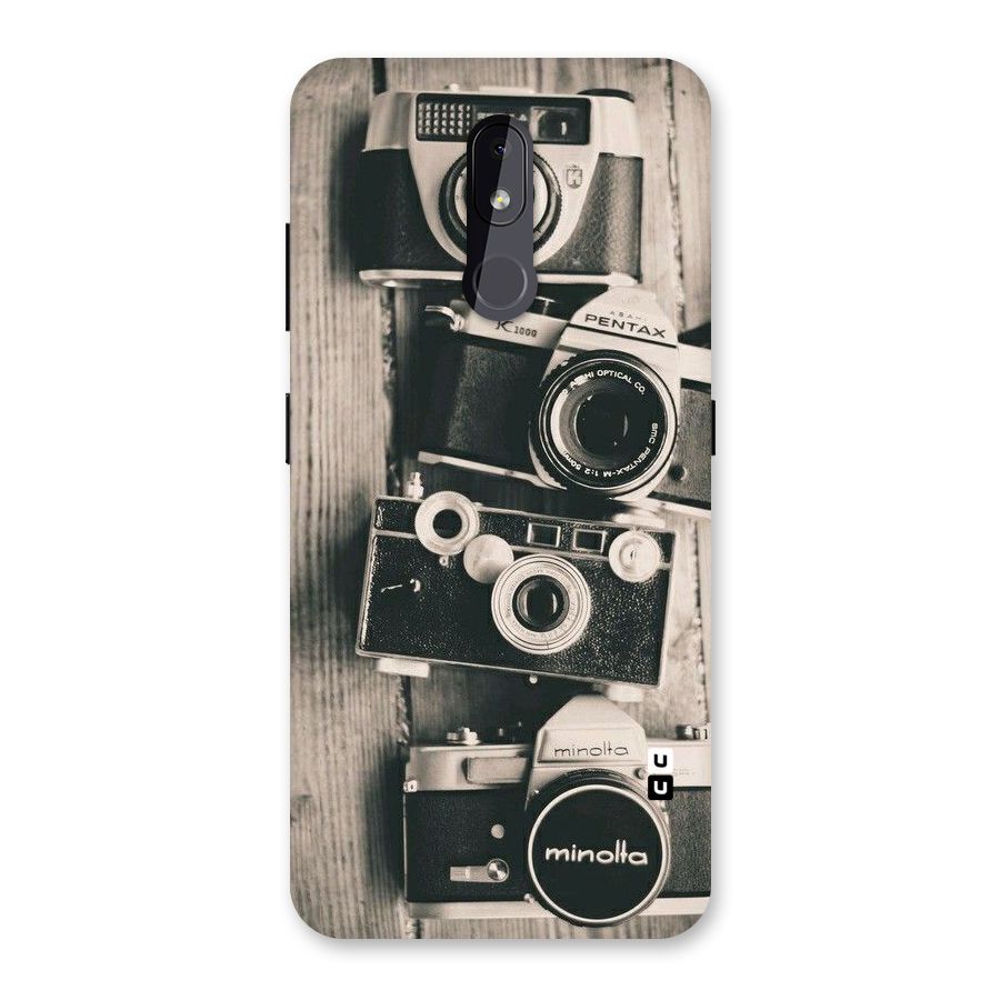 Vintage Style Shutter Back Case for Nokia 3.2
