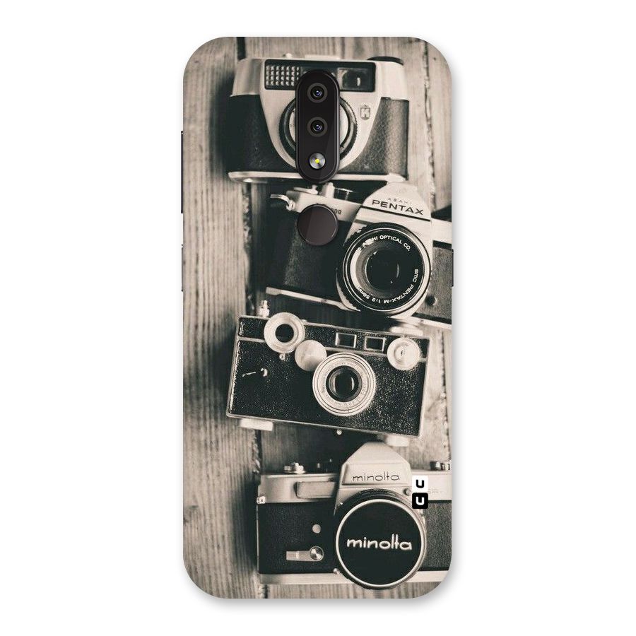 Vintage Style Shutter Back Case for Nokia 4.2