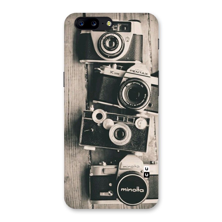 Vintage Style Shutter Back Case for OnePlus 5