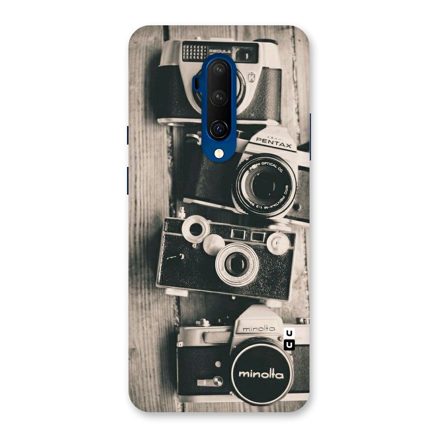Vintage Style Shutter Back Case for OnePlus 7T Pro