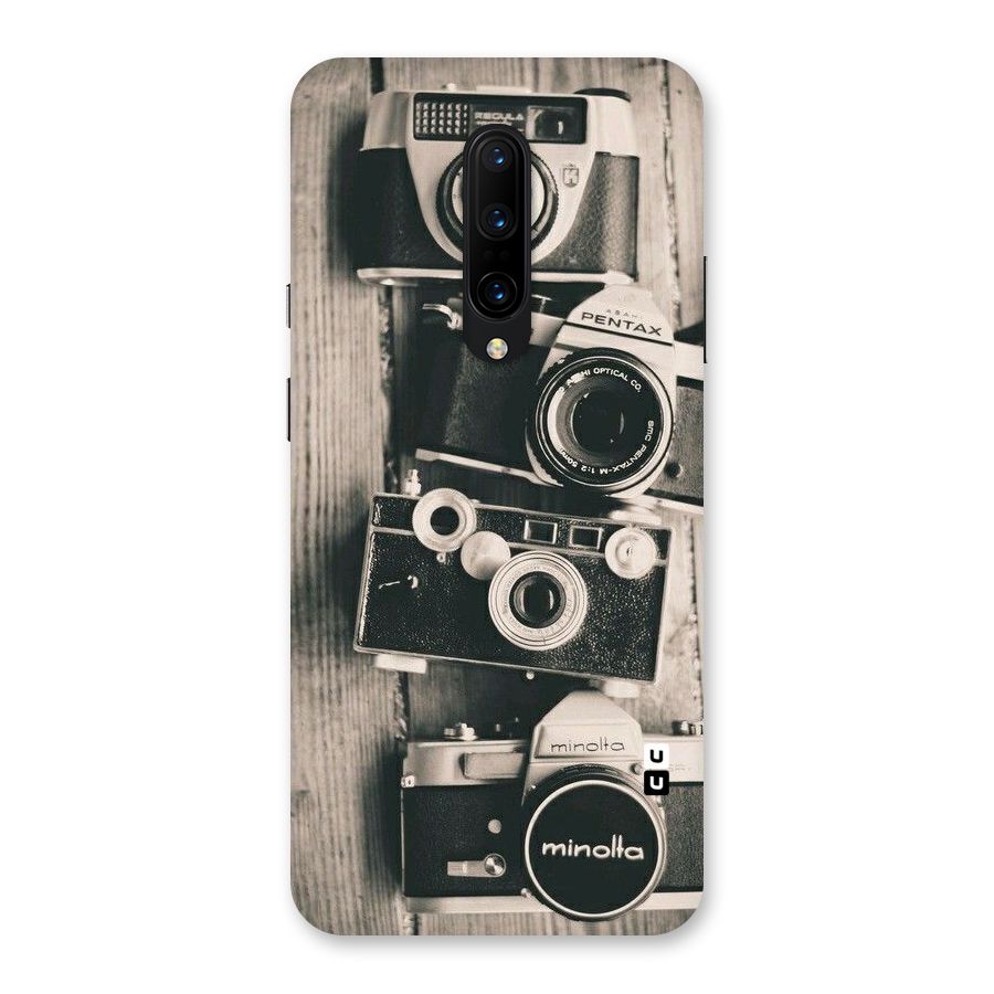 Vintage Style Shutter Back Case for OnePlus 7 Pro