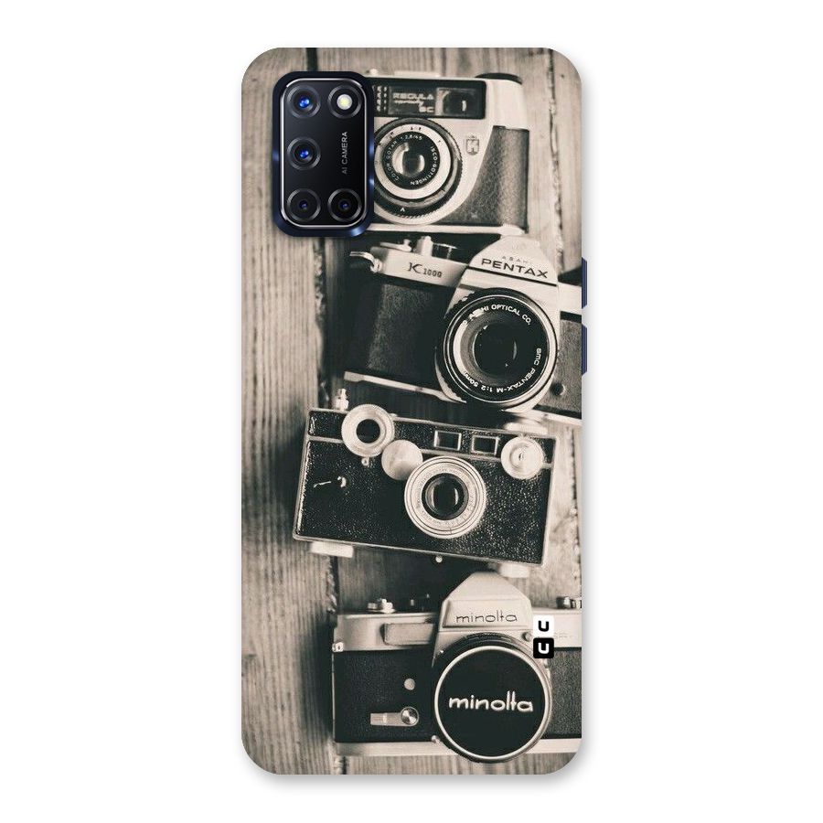 Vintage Style Shutter Back Case for Oppo A52