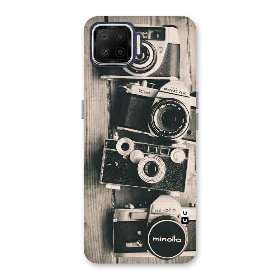 Vintage Style Shutter Back Case for Oppo F17