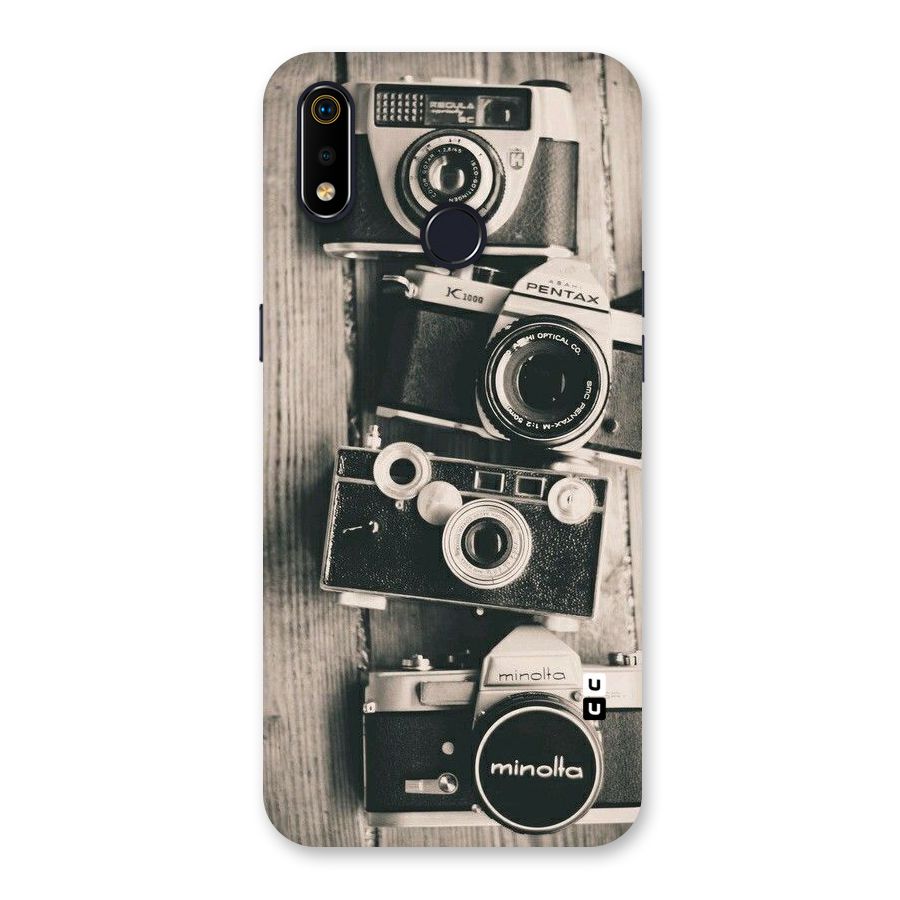 Vintage Style Shutter Back Case for Realme 3i