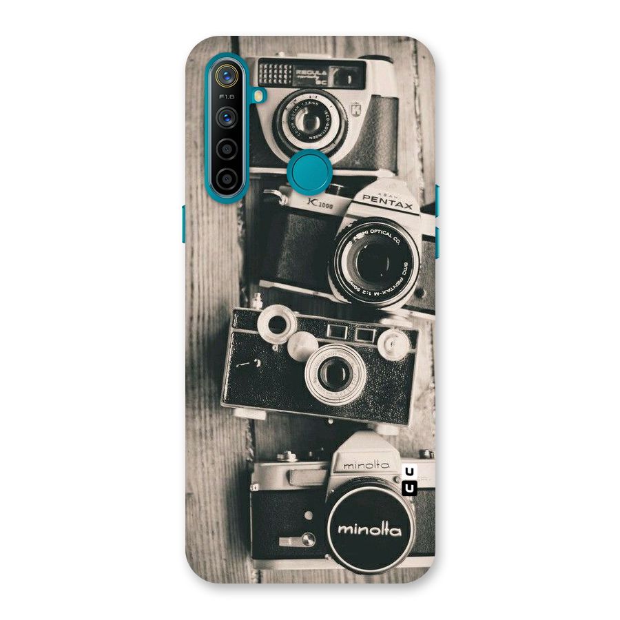 Vintage Style Shutter Back Case for Realme 5i