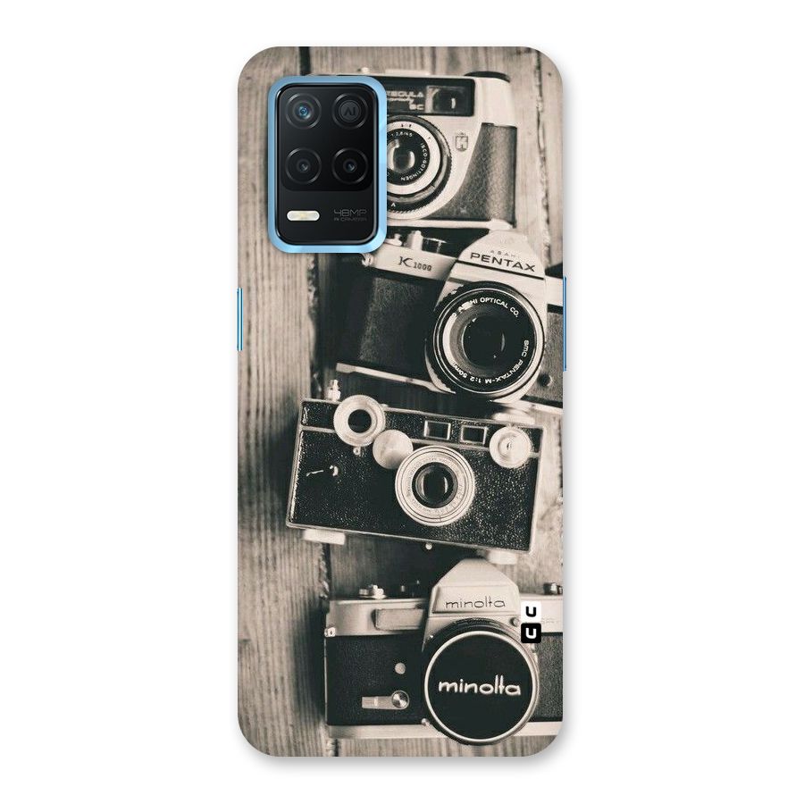 Vintage Style Shutter Back Case for Realme Narzo 30 5G