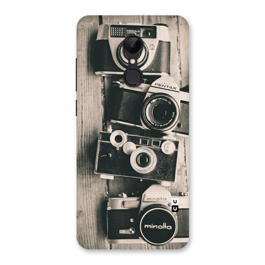 Vintage Style Shutter Back Case for Redmi 5
