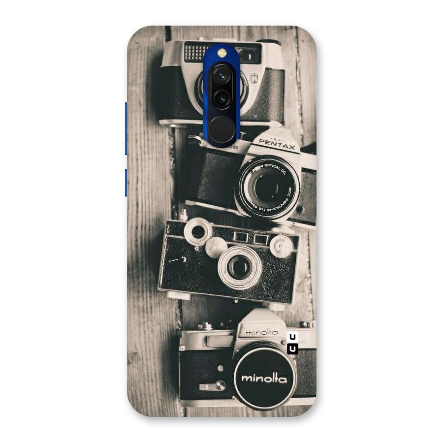 Vintage Style Shutter Back Case for Redmi 8