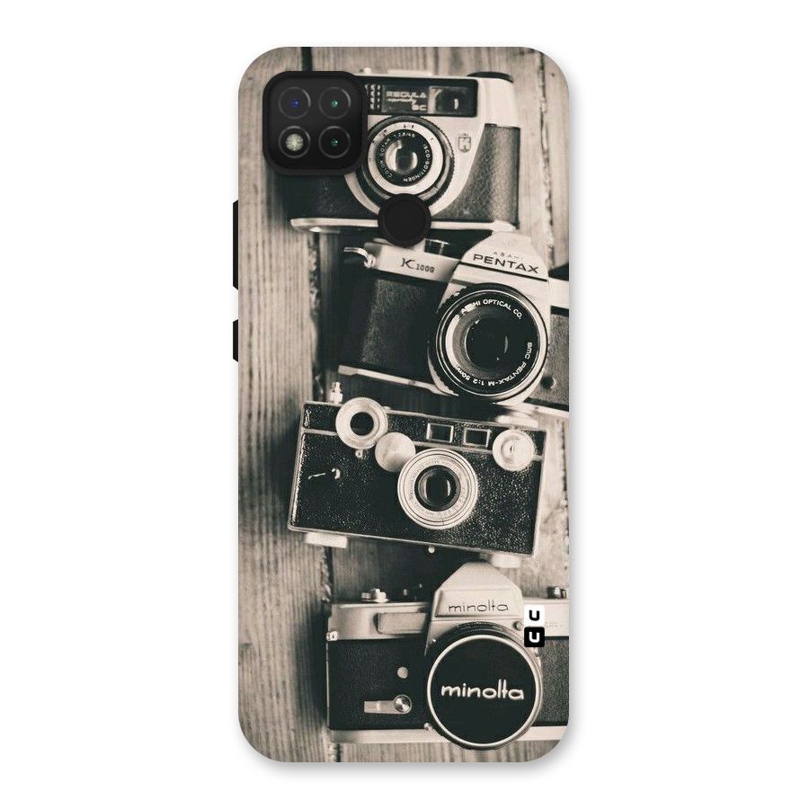 Vintage Style Shutter Back Case for Redmi 9C