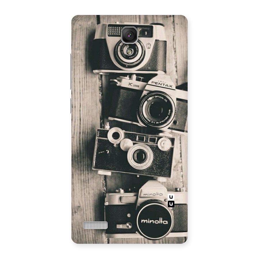 Vintage Style Shutter Back Case for Redmi Note