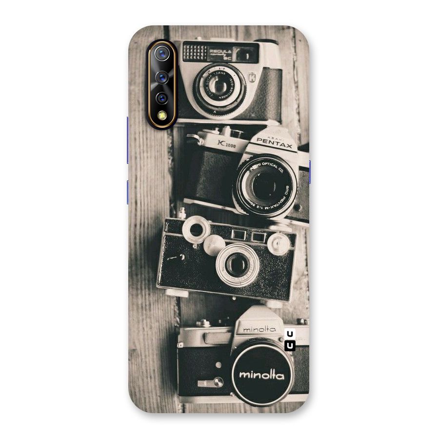 Vintage Style Shutter Back Case for Vivo S1