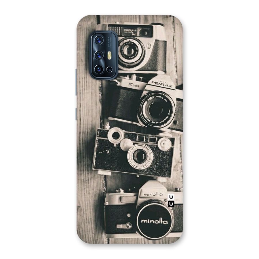 Vintage Style Shutter Back Case for Vivo V17