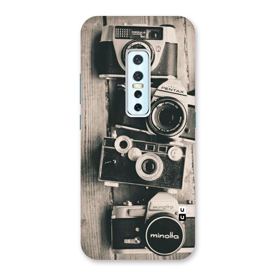 Vintage Style Shutter Back Case for Vivo V17 Pro