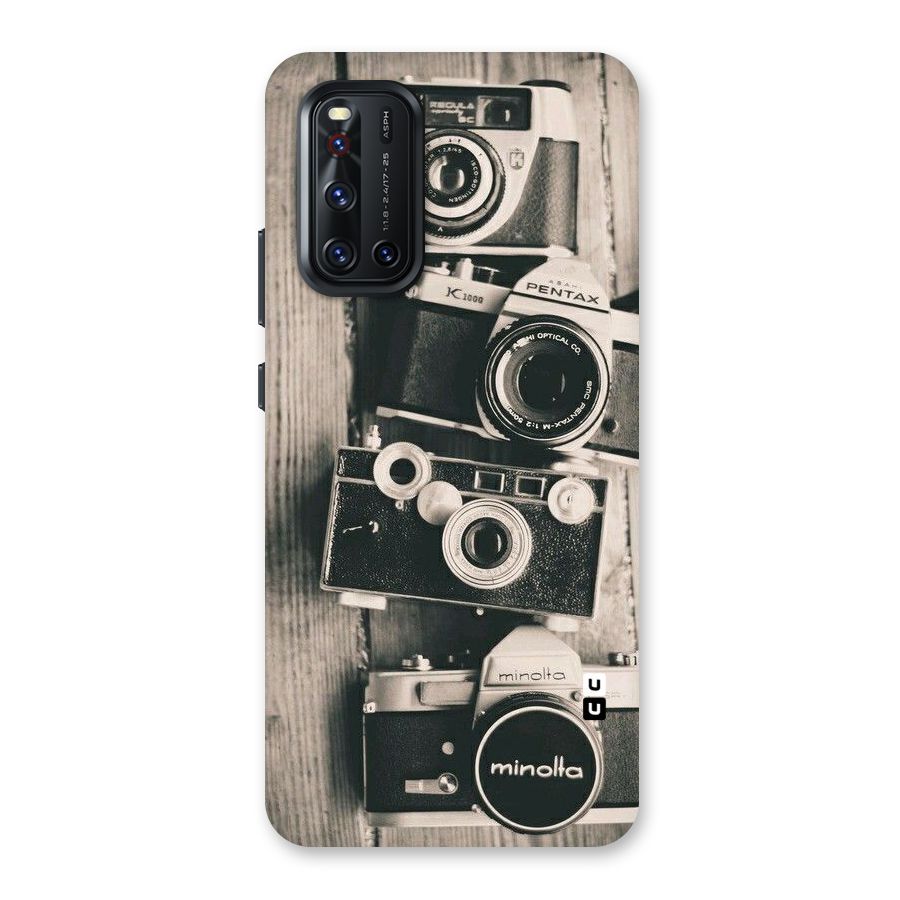 Vintage Style Shutter Back Case for Vivo V19