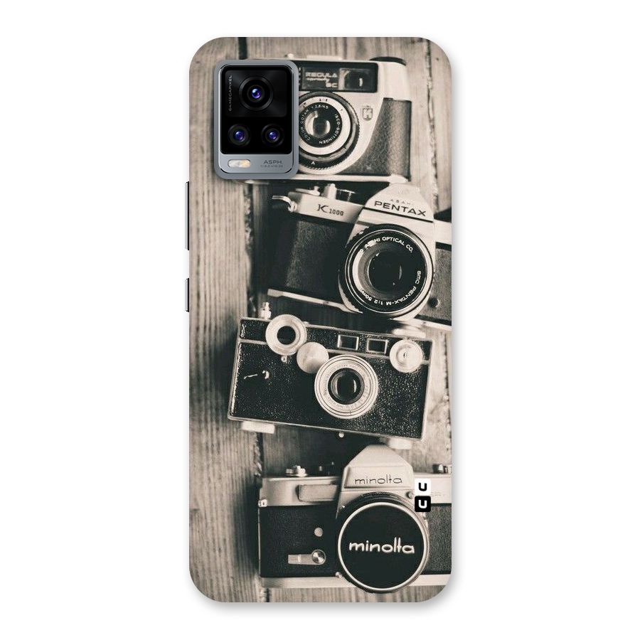 Vintage Style Shutter Back Case for Vivo V20
