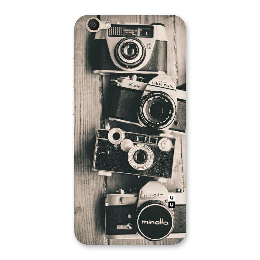 Vintage Style Shutter Back Case for Vivo V5s