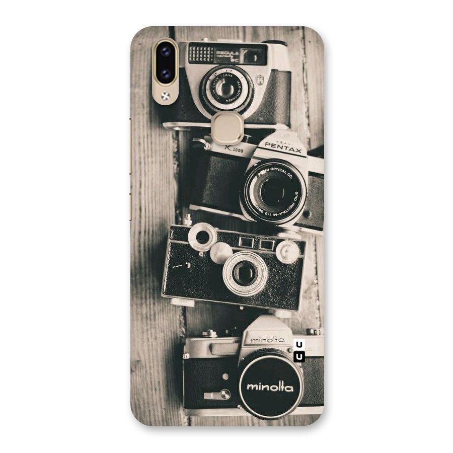 Vintage Style Shutter Back Case for Vivo V9 Youth