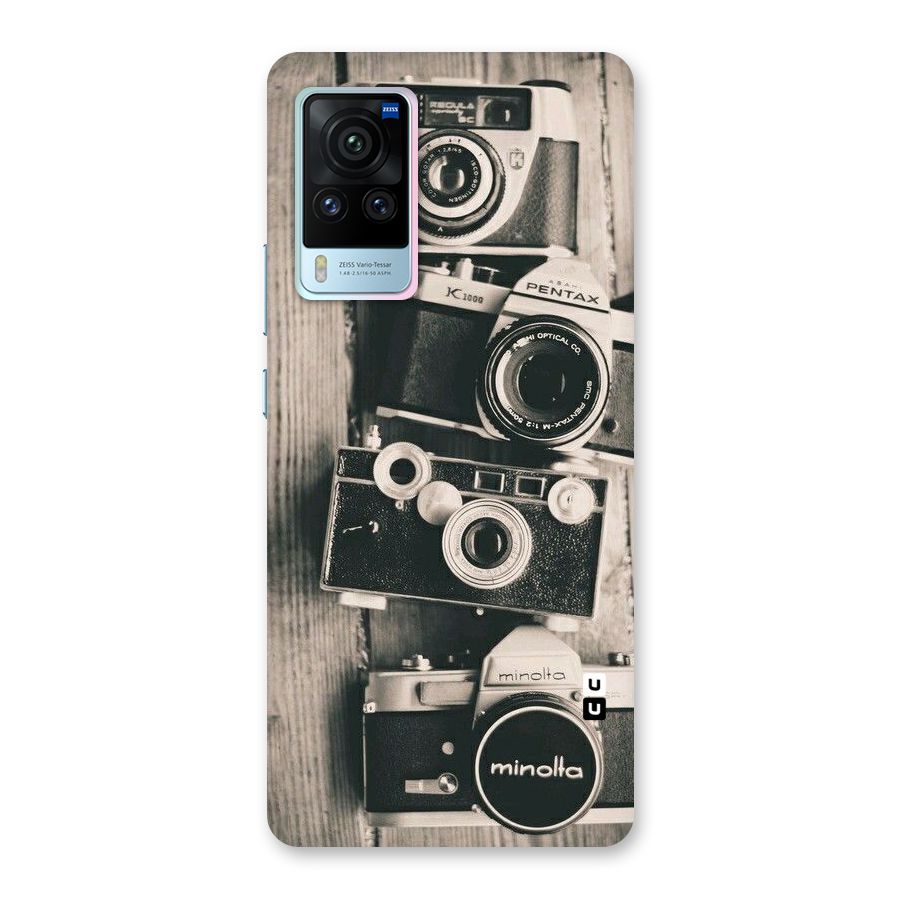 Vintage Style Shutter Back Case for Vivo X60 Pro