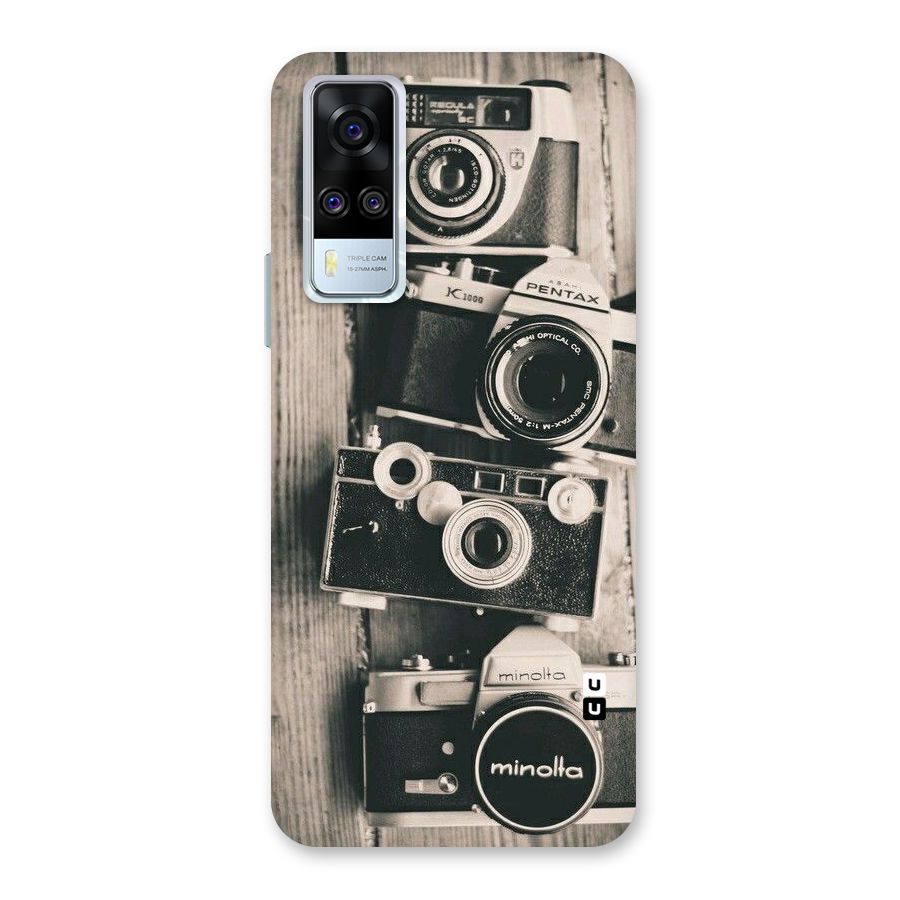Vintage Style Shutter Back Case for Vivo Y31