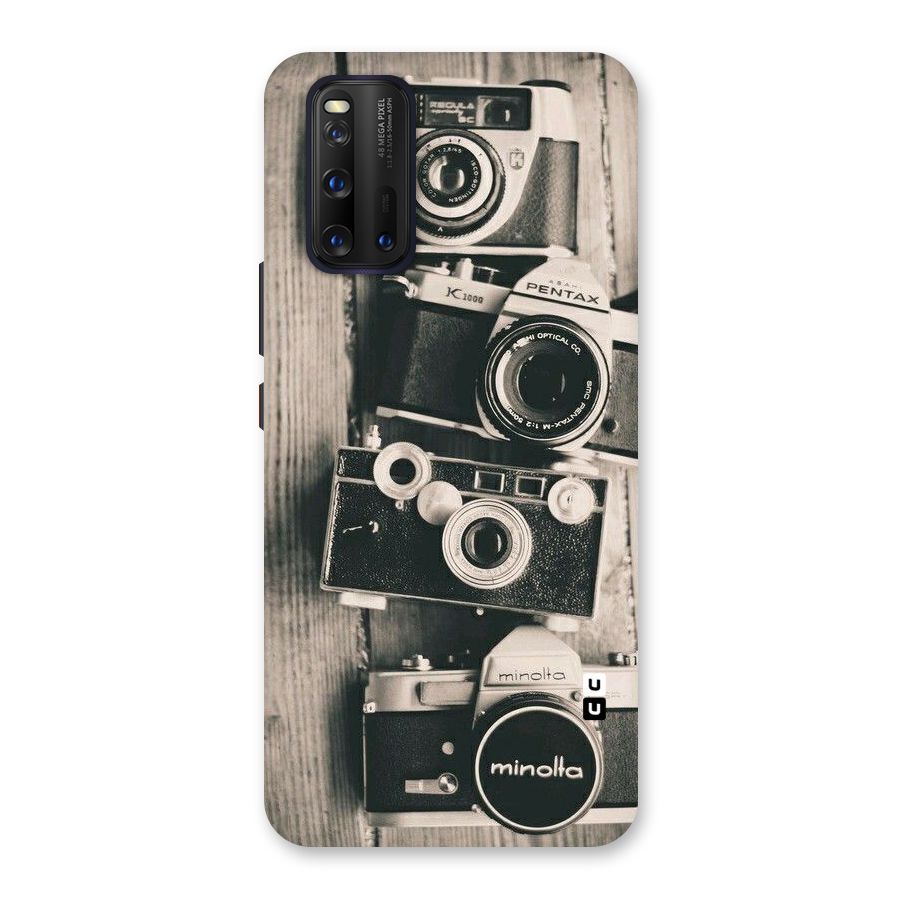 Vintage Style Shutter Back Case for Vivo iQOO 3