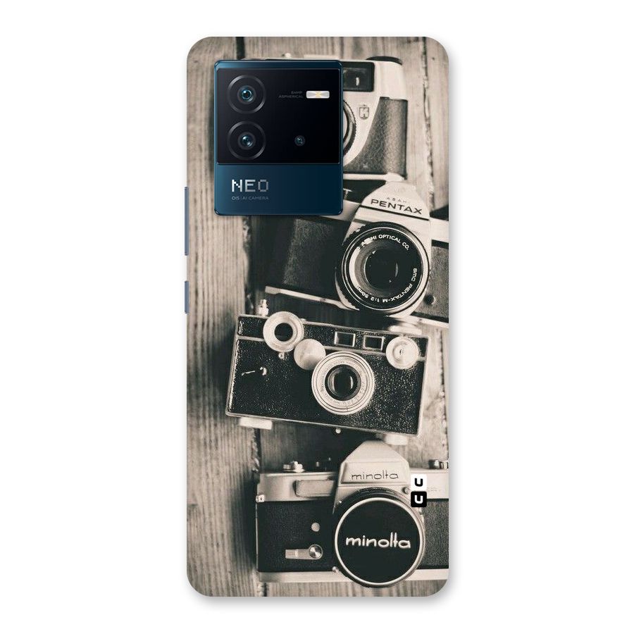 Vintage Style Shutter Back Case for Vivo iQOO Neo 6 5G