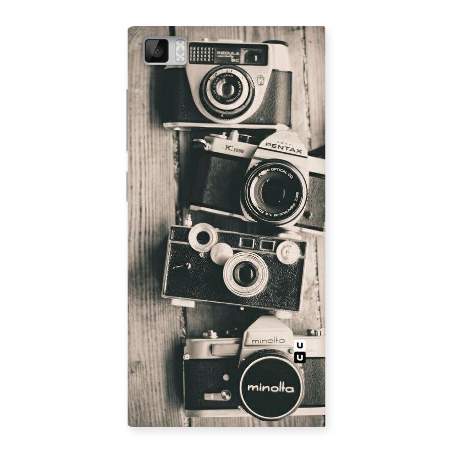 Vintage Style Shutter Back Case for Xiaomi Mi3