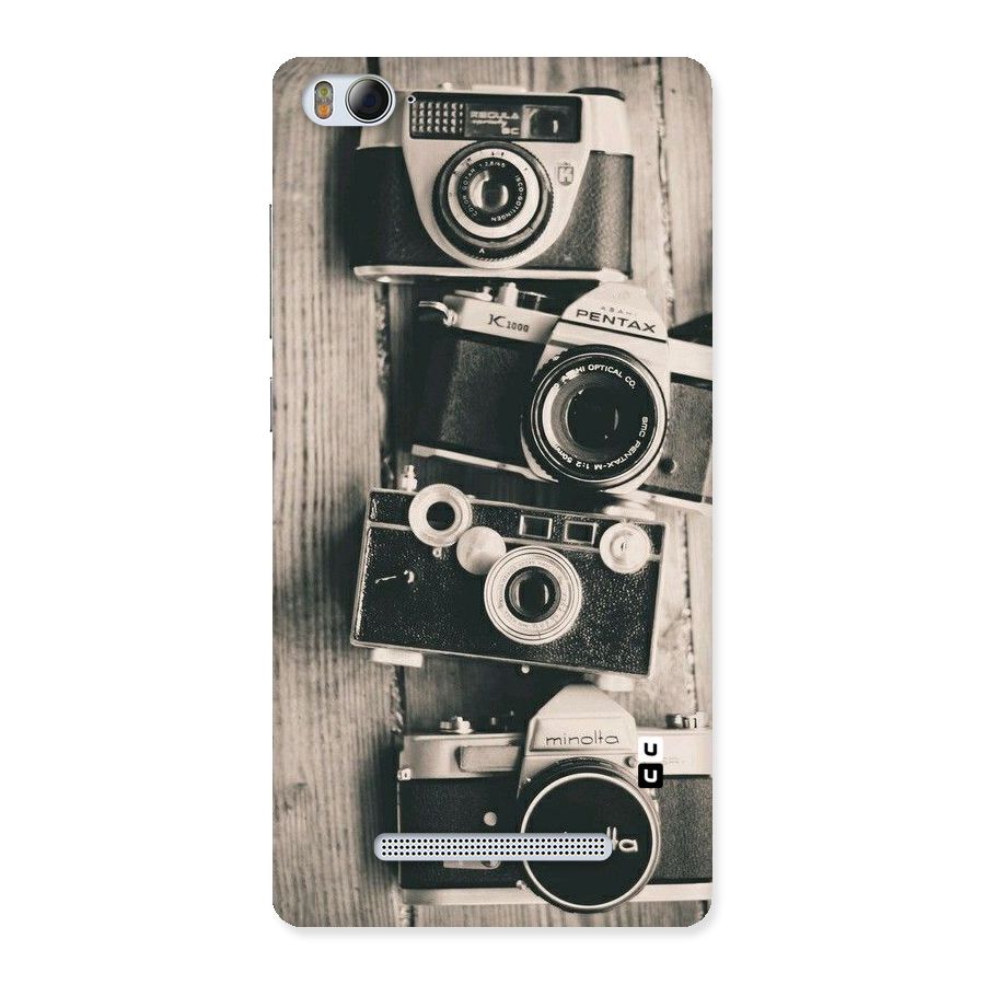 Vintage Style Shutter Back Case for Xiaomi Mi4i