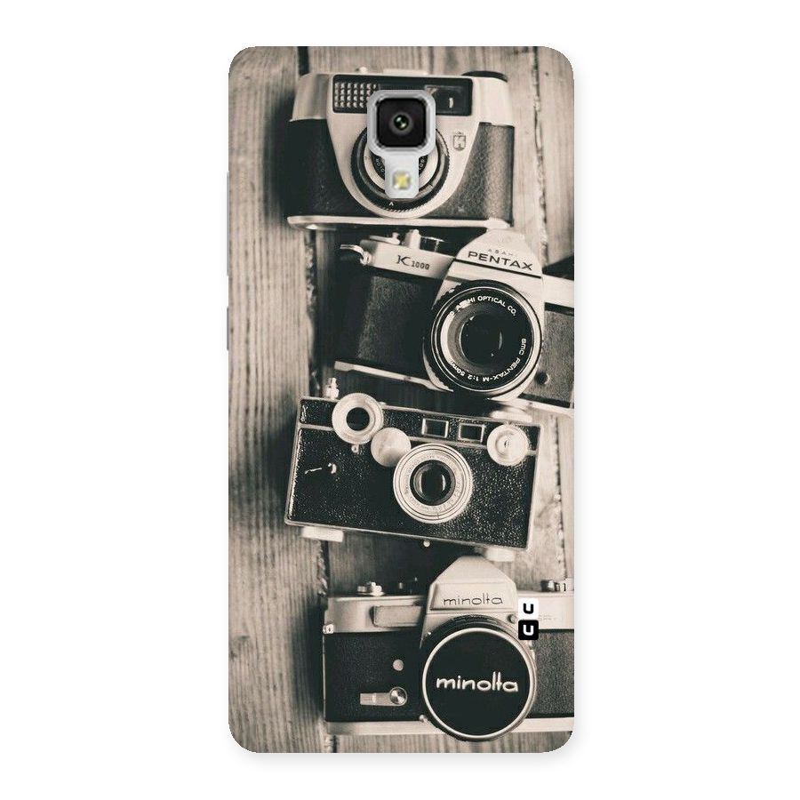 Vintage Style Shutter Back Case for Xiaomi Mi 4