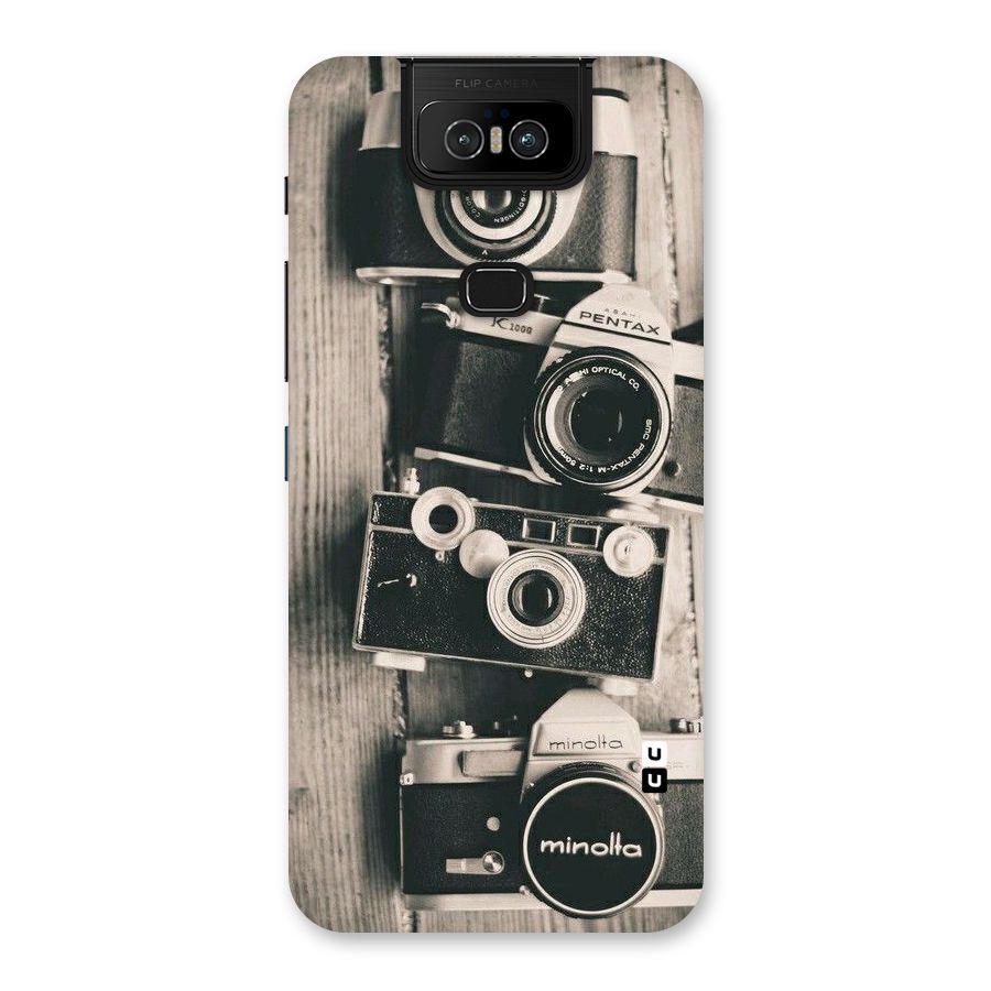 Vintage Style Shutter Back Case for Zenfone 6z