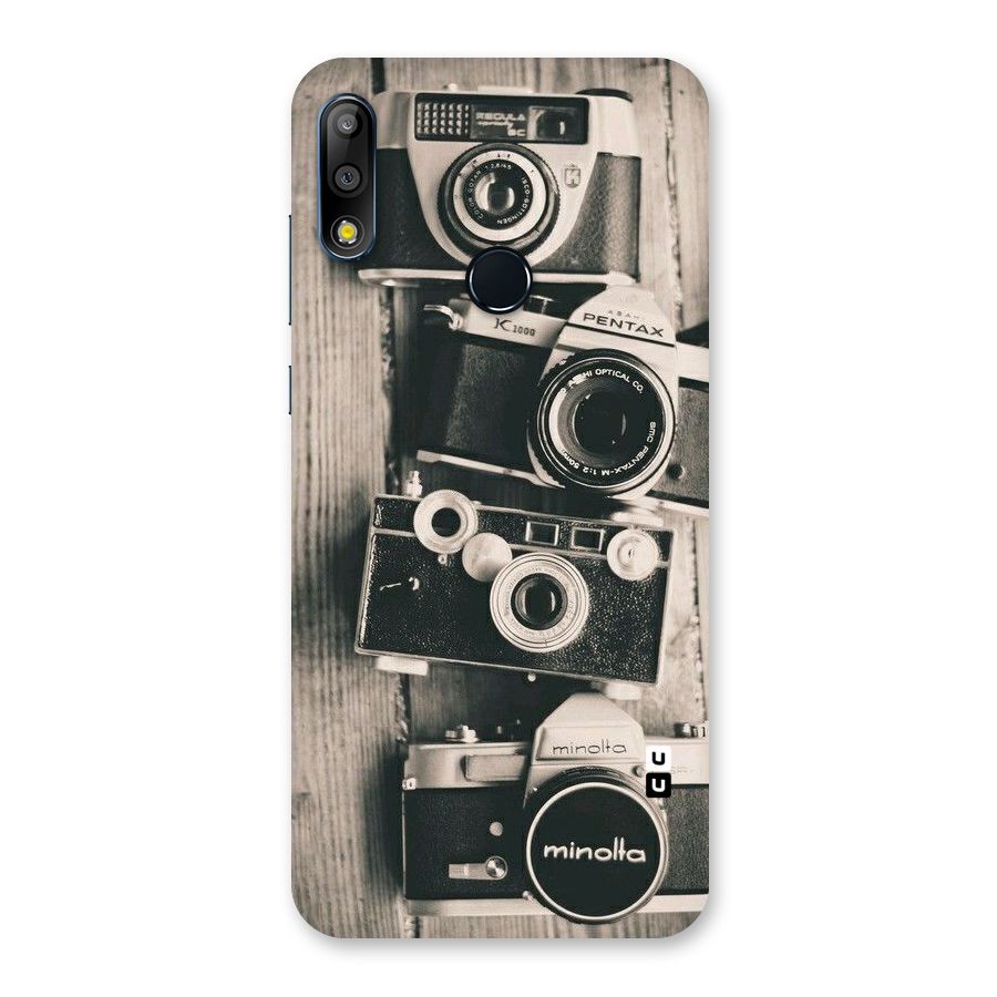 Vintage Style Shutter Back Case for Zenfone Max Pro M2