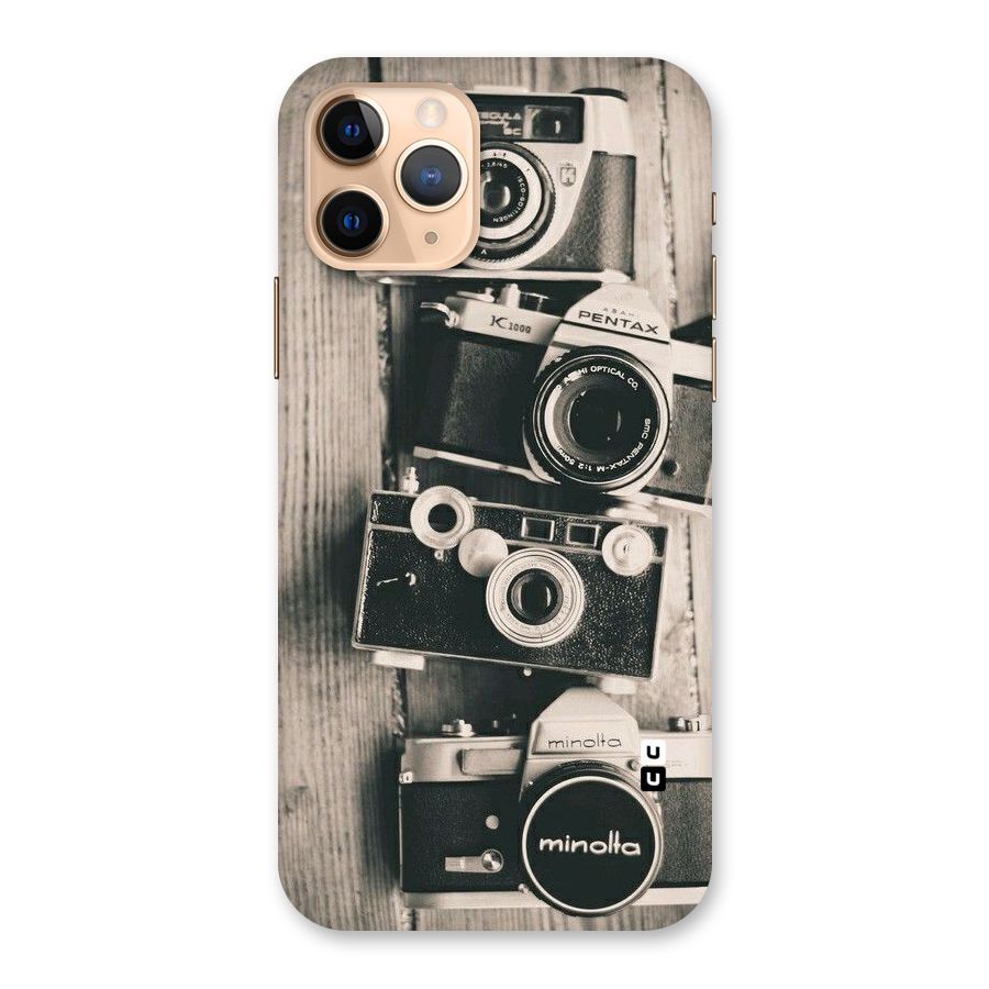 Vintage Style Shutter Back Case for iPhone 11 Pro