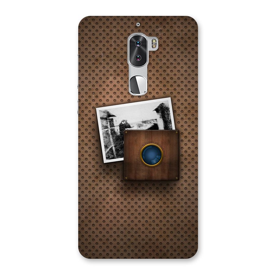 Vintage Wood Camera Back Case for Coolpad Cool 1