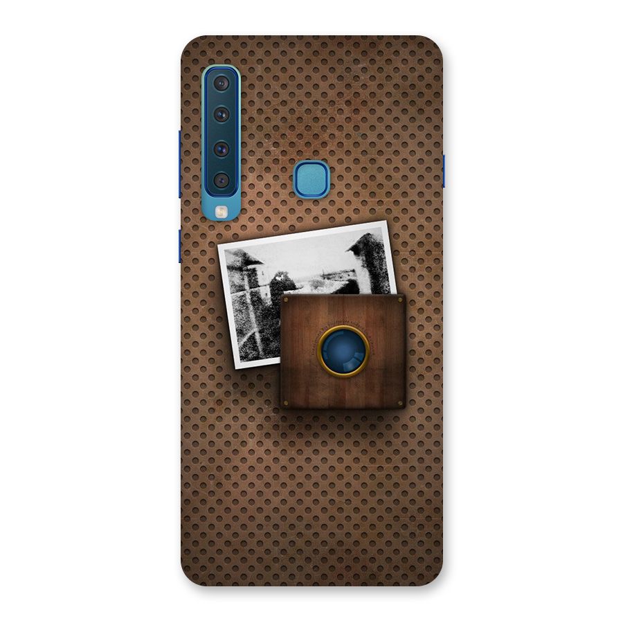 Vintage Wood Camera Back Case for Galaxy A9 (2018)