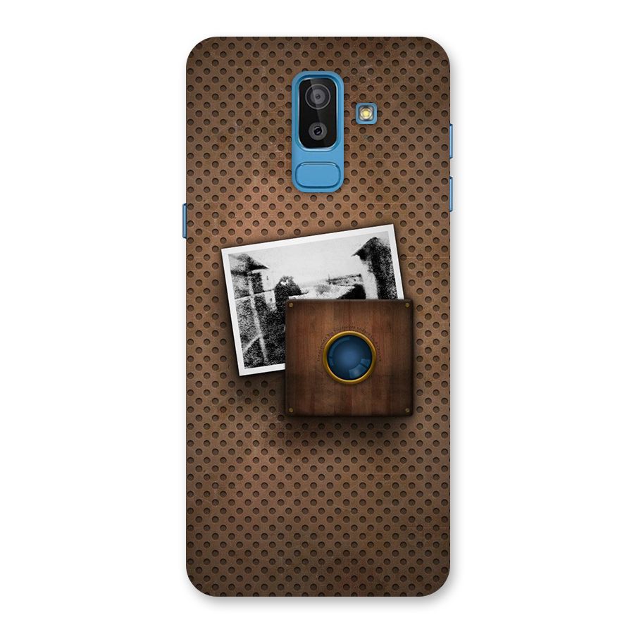 Vintage Wood Camera Back Case for Galaxy On8 (2018)