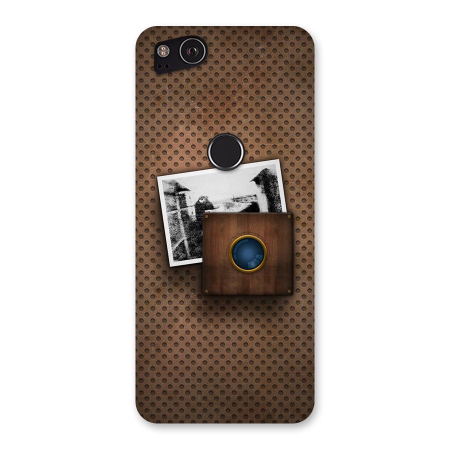 Vintage Wood Camera Back Case for Google Pixel 2