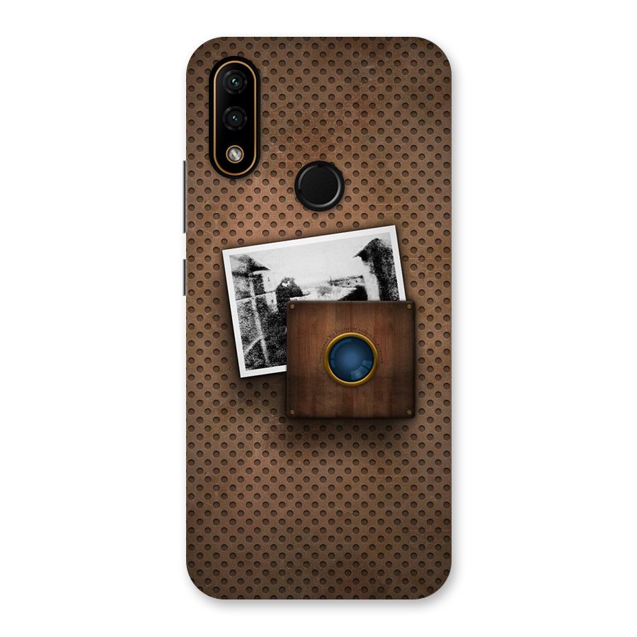 Vintage Wood Camera Back Case for Lenovo A6 Note