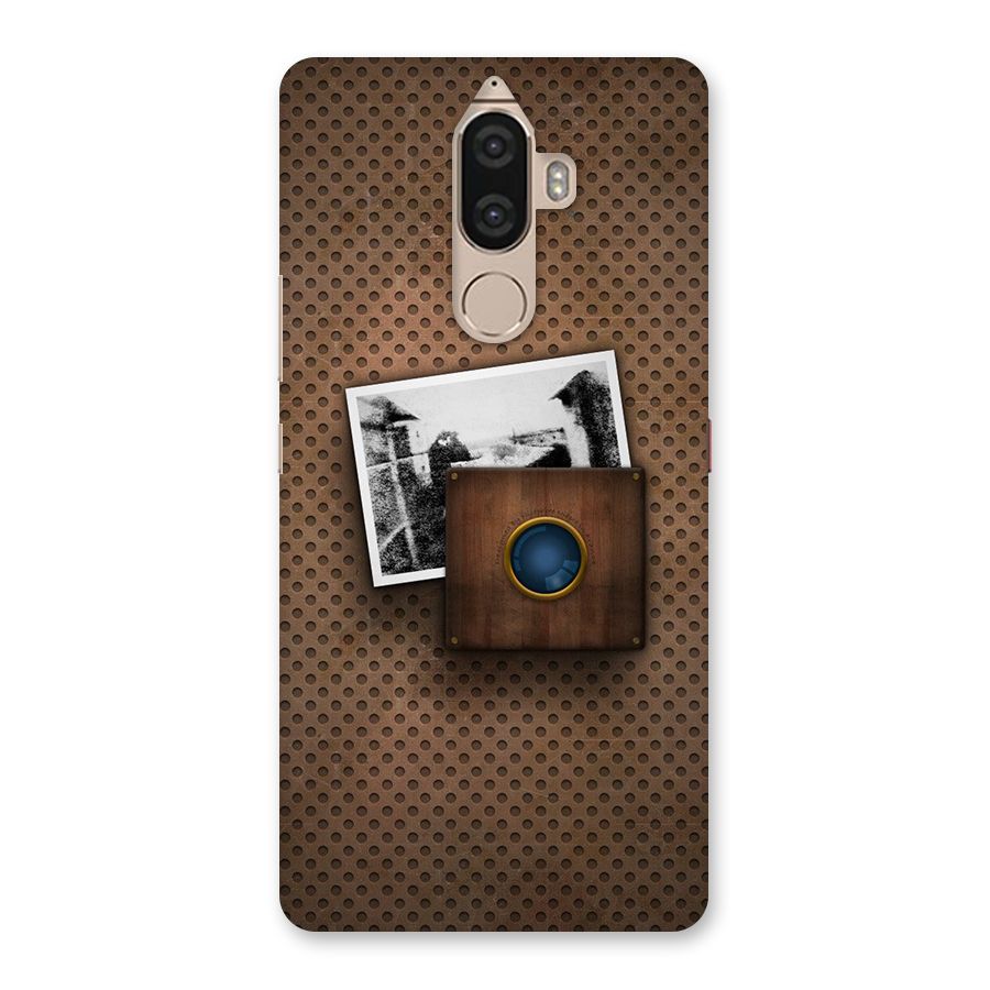 Vintage Wood Camera Back Case for Lenovo K8 Note